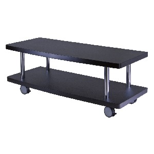 TV Stand With Wheels • Stones Finds