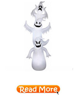 12ft Tall Ghost Stack Inflatable