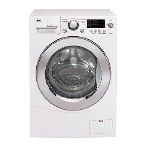 LG Space Saving Washer Dryer White