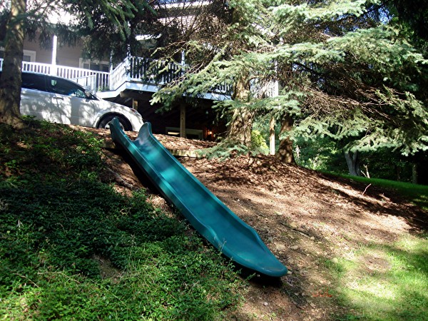 Homemade Slide for Kids