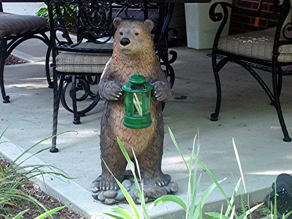 Patio Bear Lantern