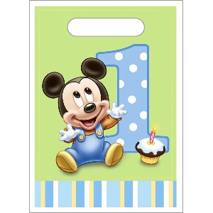 Mickey Mouse Party Favor Treat Bags