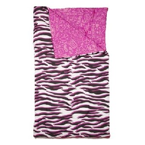 Three Cheers for Girls Wild Thing Reversible Sleeping Bag