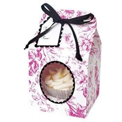 Pink and Black Cupcake Box Kit