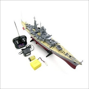 Remote Control German Bismarck Military Battleship