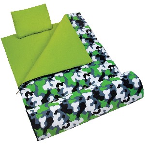 Wildkin Camouflage Sleeping Bag