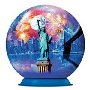 3D New York City Puzzleball