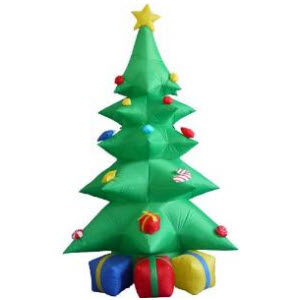 8ft Inflatable Tree with Presents