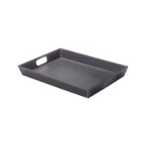 Clava Leather Ottoman Tray