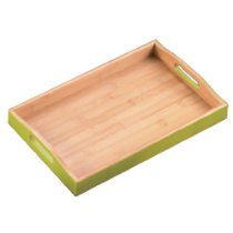 Creative Home 15 by 9-Inch Bamboo Serving Tray