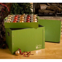 Fiberboard Divided Ornament Box