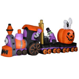 Inflatable Halloween Train
