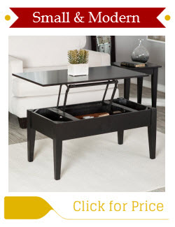 Small Modern Lift Top Coffee Table