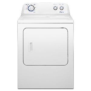 Amana 7.0 cu. ft. Traditional Electric Dryer with Interior Drum Light, NED4700YQ, White