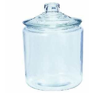 Anchor Hocking Heritage Hill Storage Jar Annealed Glass