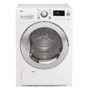 LG 4.2 CF 24 inch Apartment Electric Ventless Condenser Dryer