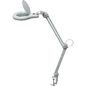Artisan Lighted Magnifying Daylight Desk Lamp with Clamp
