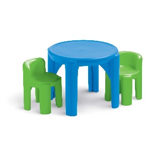 Bold n Bright Plastic Table and Chairs Set