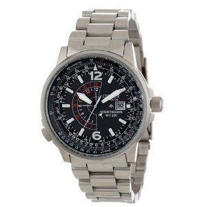 Citizen Men's BJ7000-52E Eco-Drive Nighthawk Stainless Steel Watch