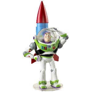 Deluxe Buzz with Rocket Collectible Figure