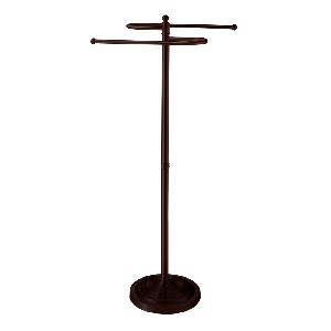 Gatco 1508 Floor Standing S Style Towel Holder, Bronze