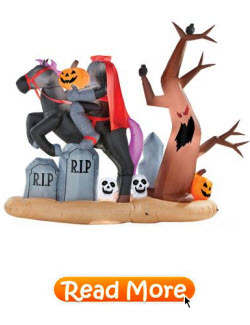 Inflatable Halloween Wild Stage Coach