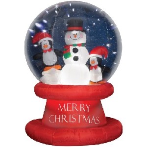 Gemmy Imports 83322 Airblown Santa Outdoor Decor