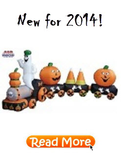 Inflatable Halloween Train New for 2014