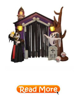 Inflatable Haunted House Castle Arch