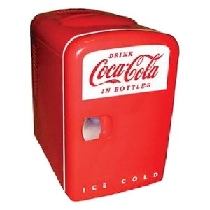 Koolatron KWC-4 Coca-Cola Personal 6-Can Mini Fridge
