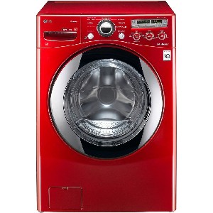 LG WM2650 SteamWasher with ColdWash Technology, Wild Cherry Red