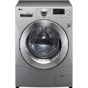 LG WM3455HS 24 Front Load Compact Washer/Dryer Combo , 2.7 cu. ft. Capacity - Silver