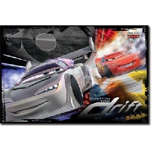 Lightning McQueen Tokyo Drift Poster