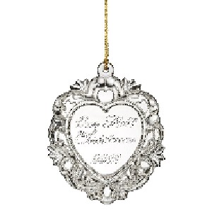 Marquis by Waterford 2012 Our 1st Christmas Ornament