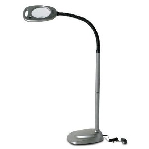 Mighty Bright LED Floor Light and Magnifier