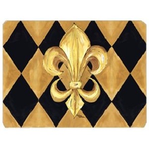 New Orleans Fleur De Lis Jumbo Comfort Kitchen Mat