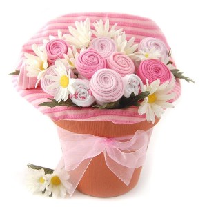 Nikki's Baby Blossom Clothing Bouquet Gift-Girl