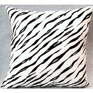 NuAngel Decorative Throw Pillow Zebra