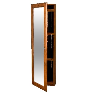 Wall-Mount Jewelry Mirror Armoire