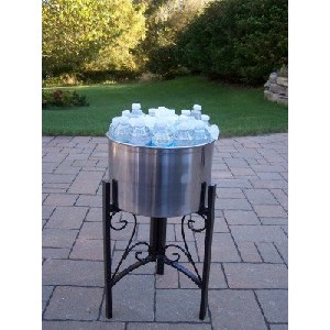 stainless steel party tub cooler