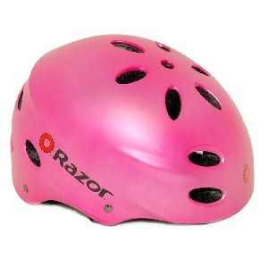 Pink Razor Aggressive Youth Multi sport Helmet