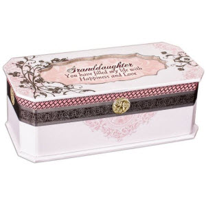 Pink You Are My Sunshine Grandaughter Classic Jewelry Box