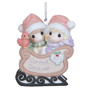 Precious Moments Our First Christmas Together 2012 Figurine