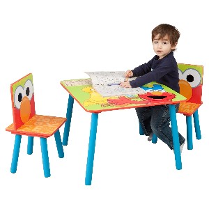 Sesame Street Table & Chairs