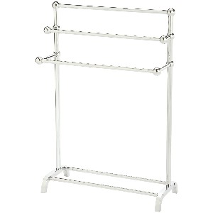 Taymor 3-Tier Floor Towel Valet, Chrome