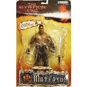 The Scorpion King Mathayus Dwayne Johnson The Rock Action Figure