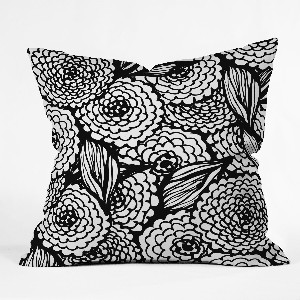 Throw Pillow Bouquet Of Flowers Love