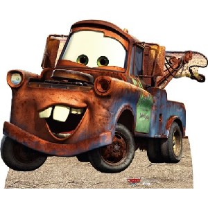 Tow Mater Stand Up Cardboard Poster