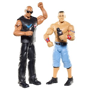 WWE Battle Pack John Cena vs The Rock Figure 2 Pack Series 15