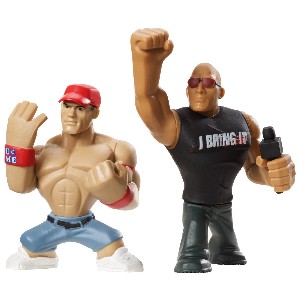 Rumblers The Rock and John Cena Figure 2 Pack